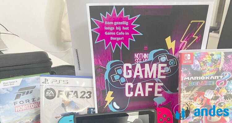 Gamecafe Borger gestart!